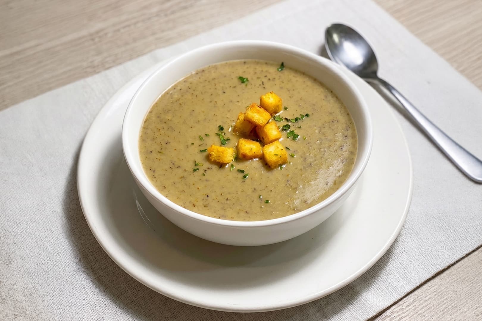 CREAM OF MUSHROOM SOUP