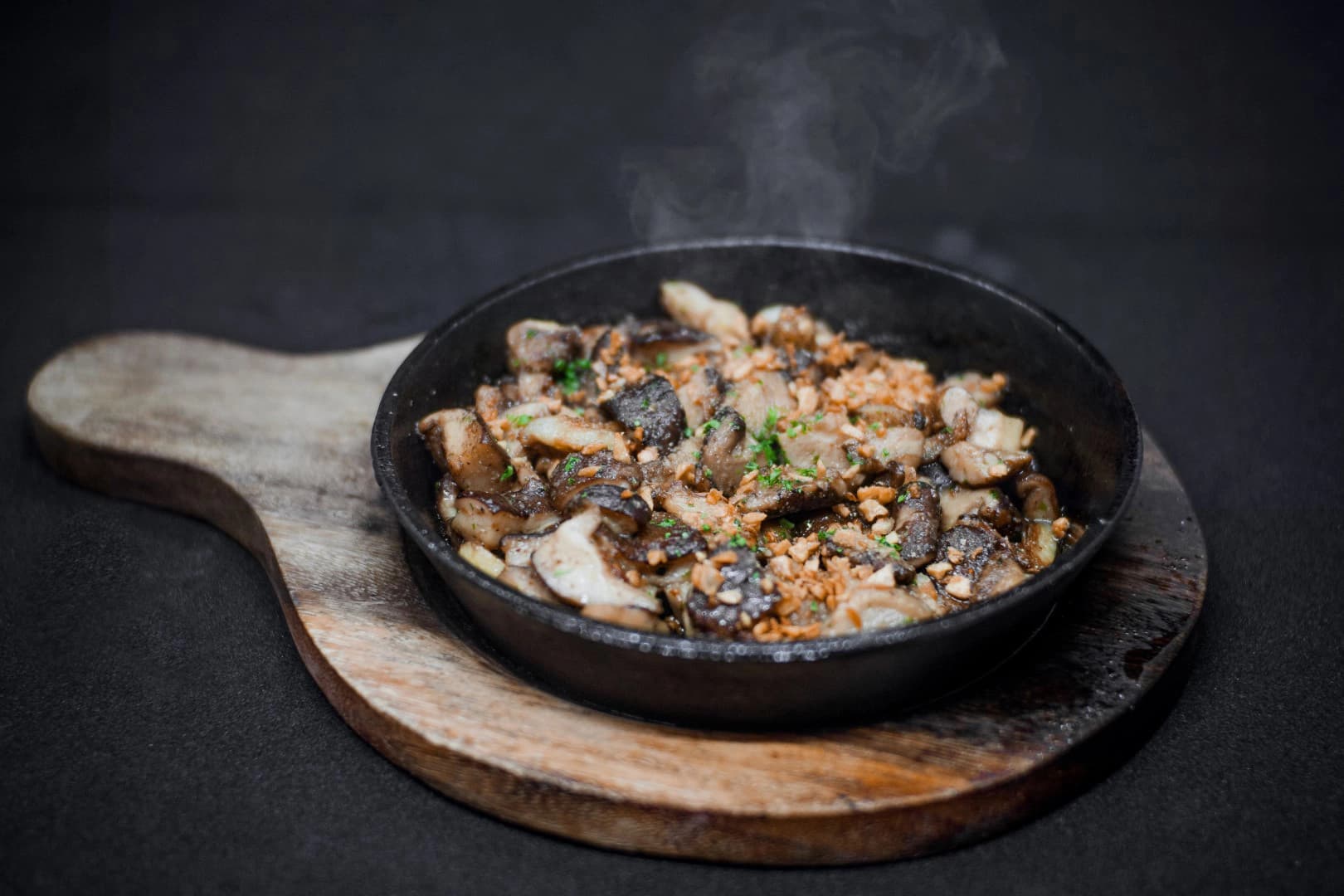Grilled Mushrooms TAPAS (Low-Calorie, Vegan, Diabetic-Friendly with Reduced Carbs/Sugar)