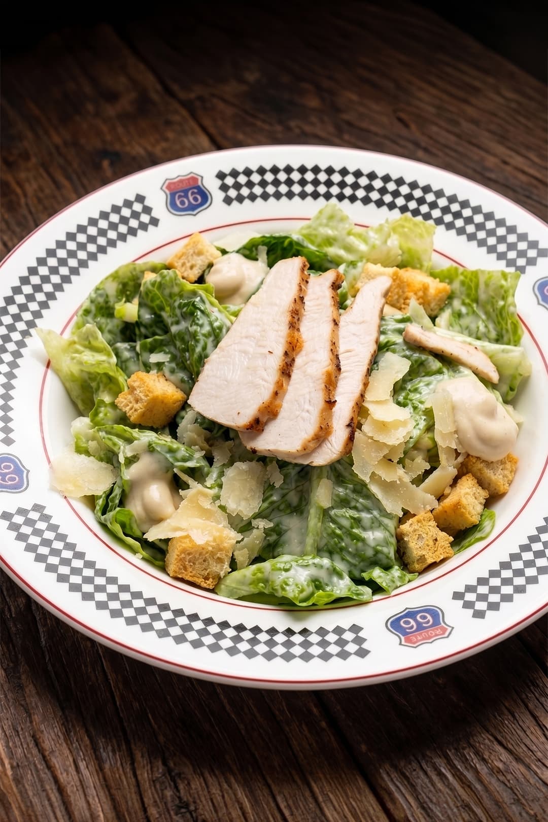 Ordinary Caesar Salad (Keto But Not Vegan, Diabetic-Friendly with Reduced Carbs/Sugar)