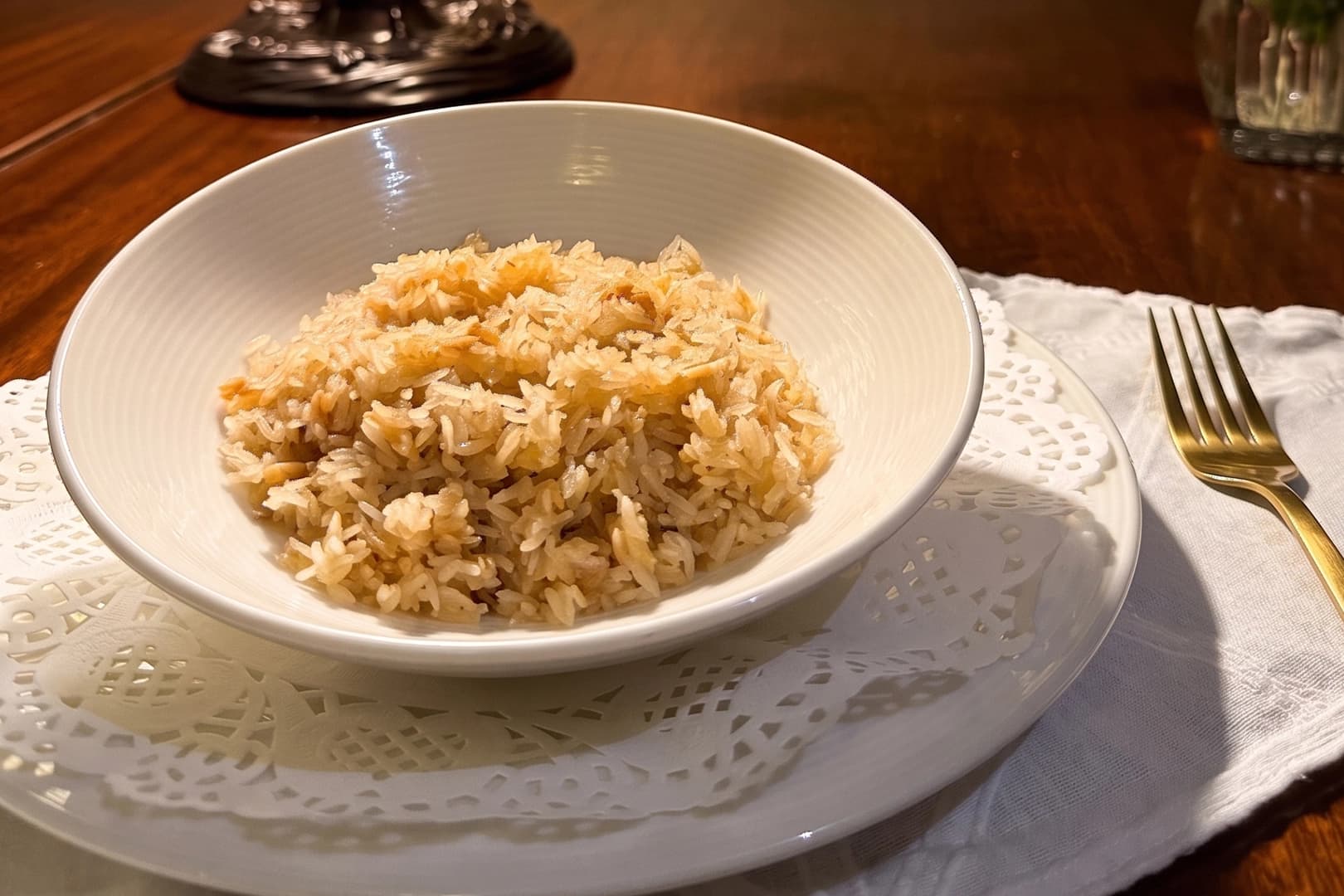 SHIRATAKI GARLIC FRIED RICE (Keto, Vegan, Diabetic-Friendly with Reduced Carbs/Sugar)