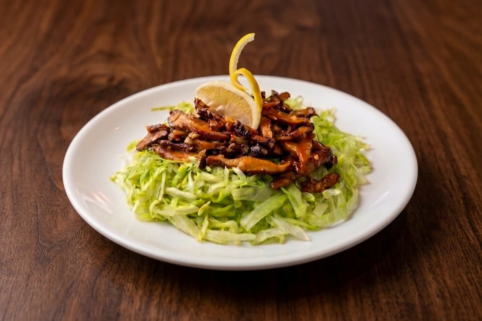 STIR-FRIED SHIITAKE MUSHROOMS (Low-Calorie, Vegan, Keto But Not Vegan, High-Fiber, Diabetic-Friendly with Reduced Carbs/Sugar)