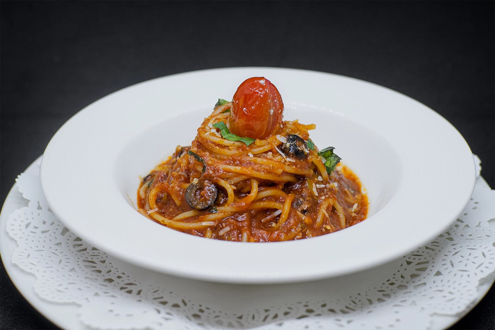 Spaghetti Puttanesca (Keto But Not Vegan, Diabetic-Friendly with Reduced Carbs/Sugar)