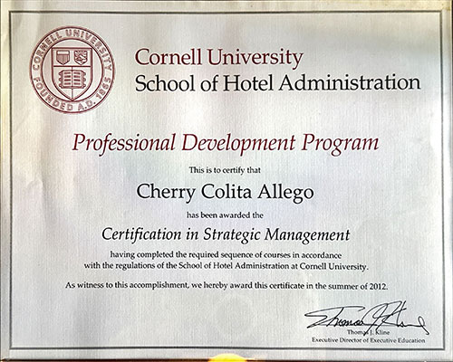 <p><strong>Cherry C. Allego</strong></p>
 1